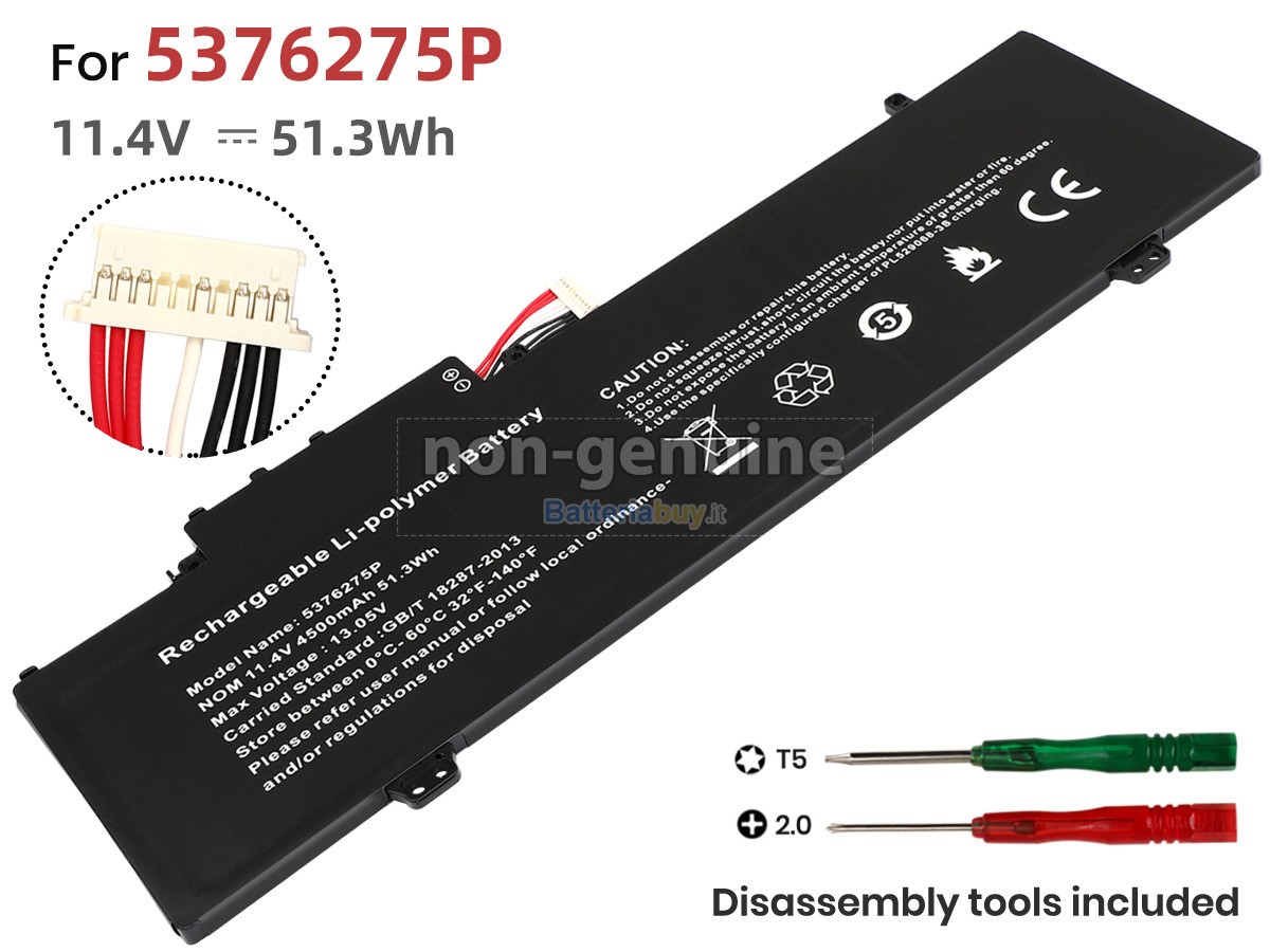Batteria per Gateway 5376275P