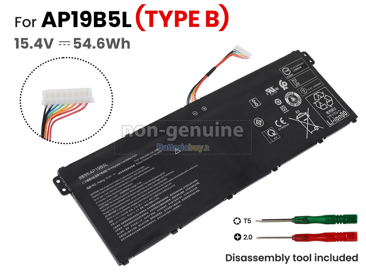 Batteria per Acer SWIFT 3 SF314-42-R2QZ