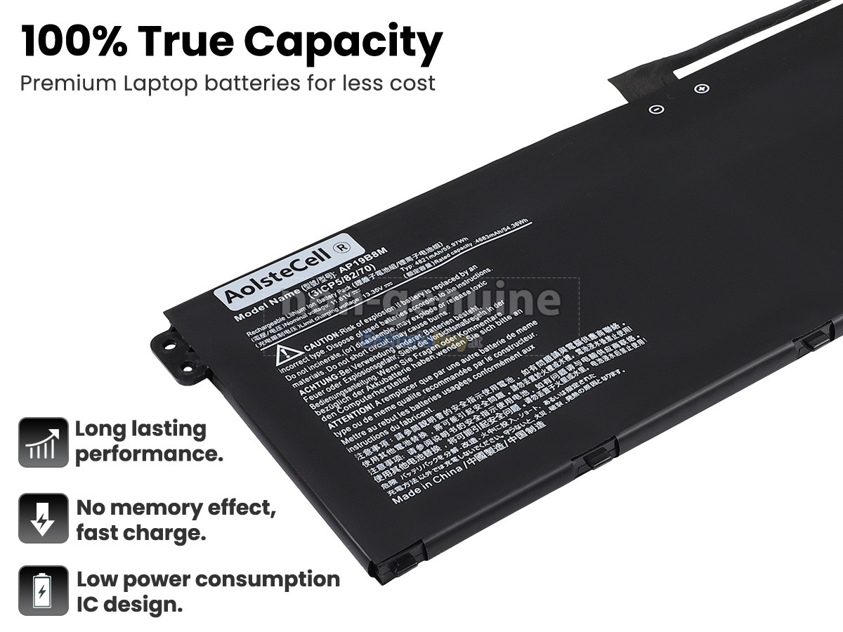Batteria per Acer Chromebook CB515-1WT-32RB