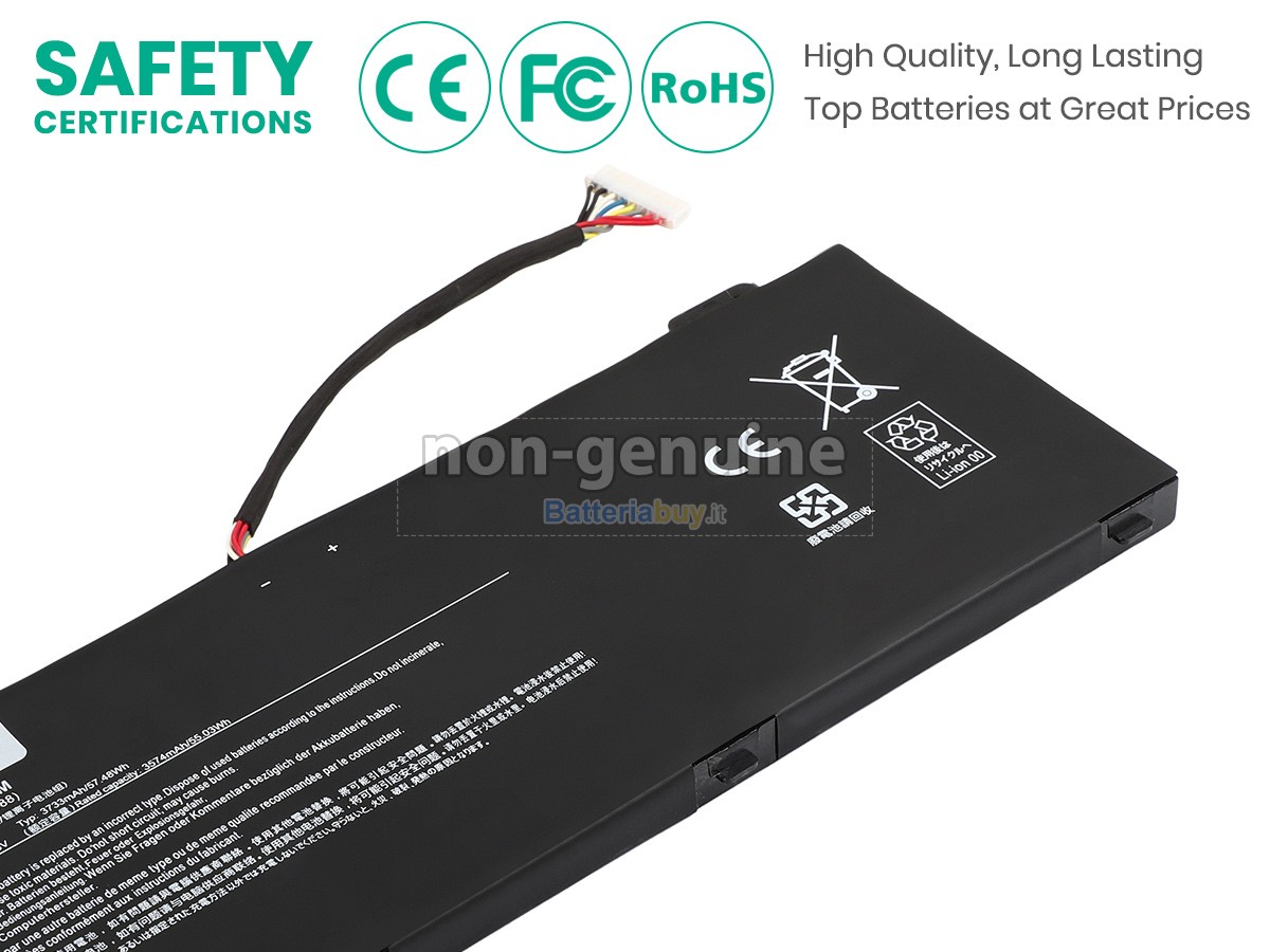 Batteria per Acer NITRO 16 AN16-51-56VR