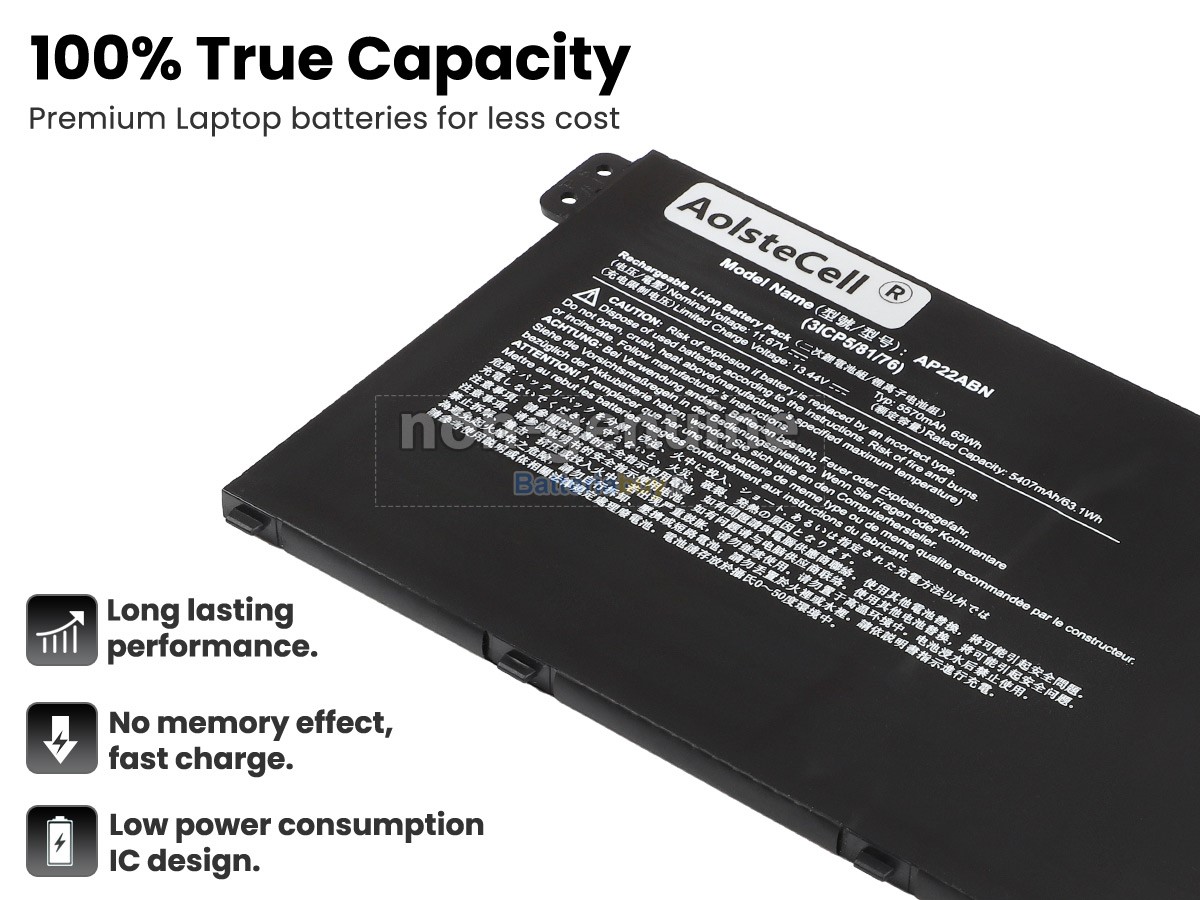 Batteria per Acer SWIFT GO 14 SFG14-41-R5AL