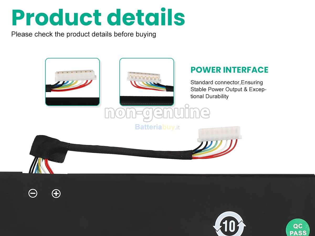 Batteria per Acer Aspire GO 15 AG15-51P-52YC