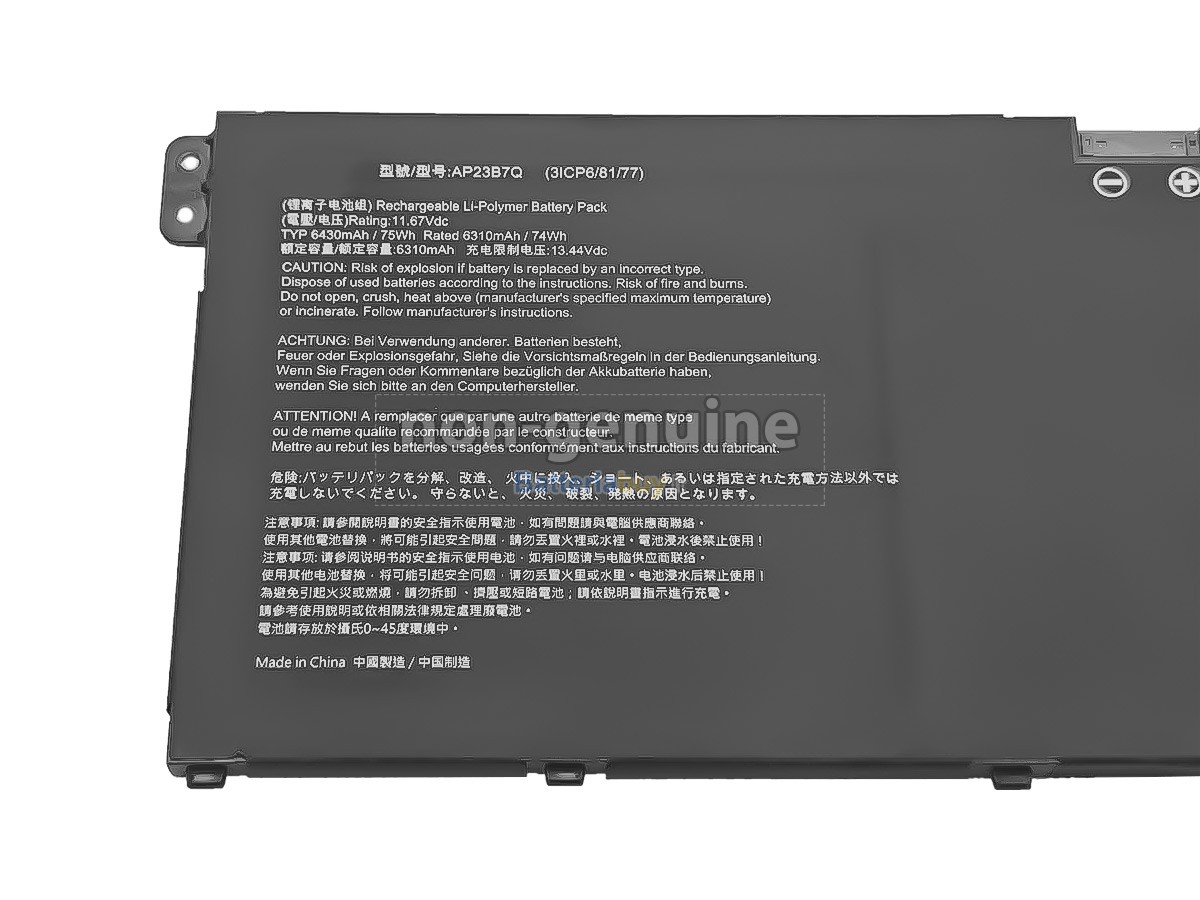 Batteria per Acer SWIFT GO 14 AI SFG14-01