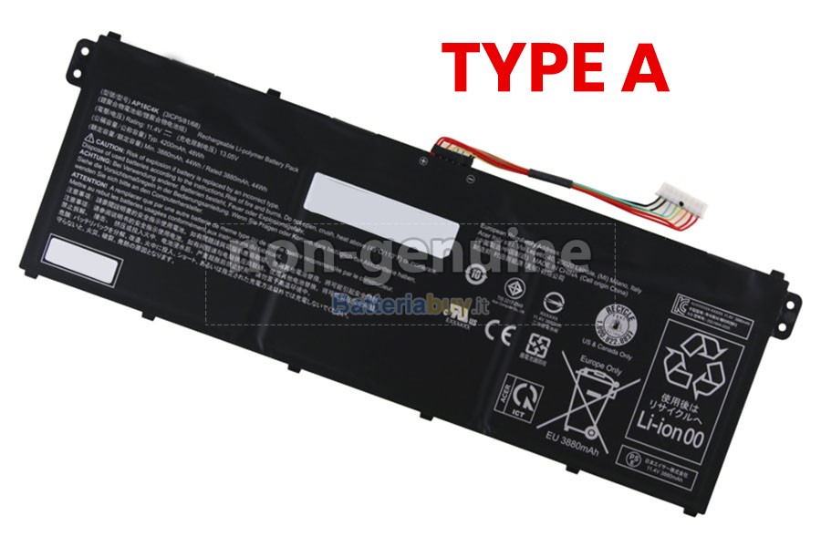 Batteria per Acer SWIFT 3 SF314-42-R2QZ