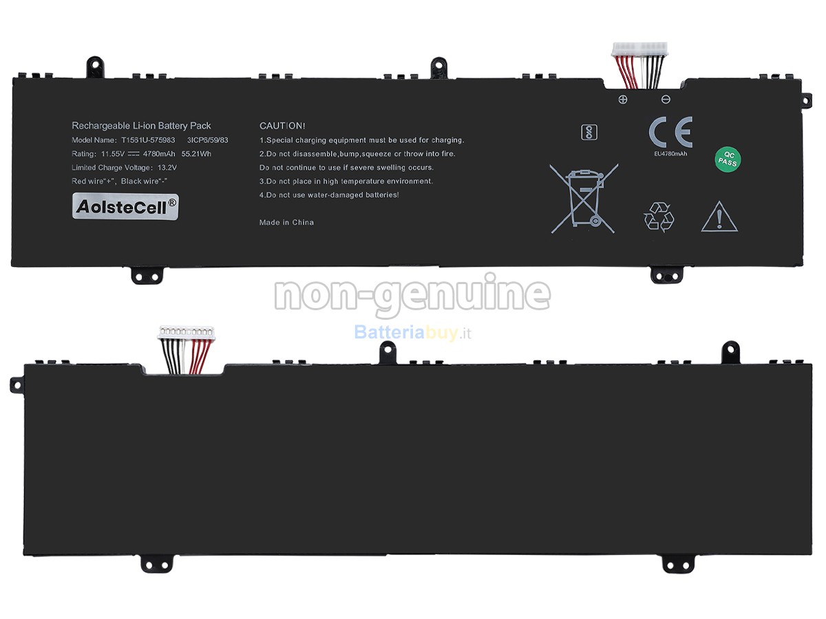 Batteria per Acer U609963PV-3S1P