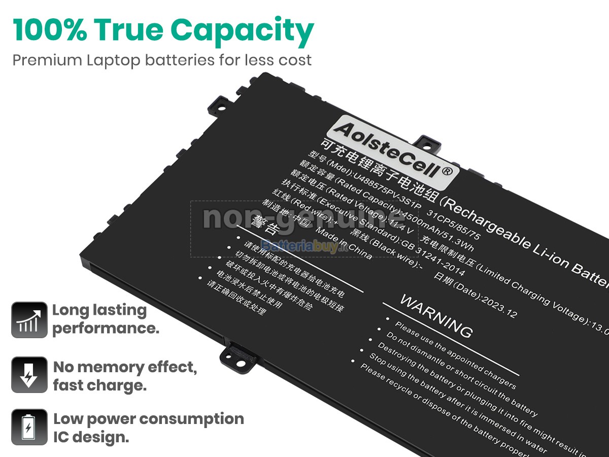 Batteria per Gateway GWTC51427-BK