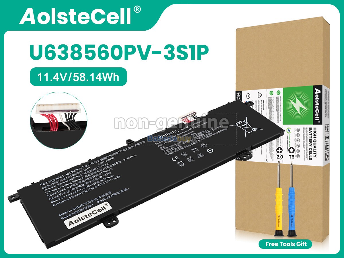 Batteria per Acer U638560PV-3S1P