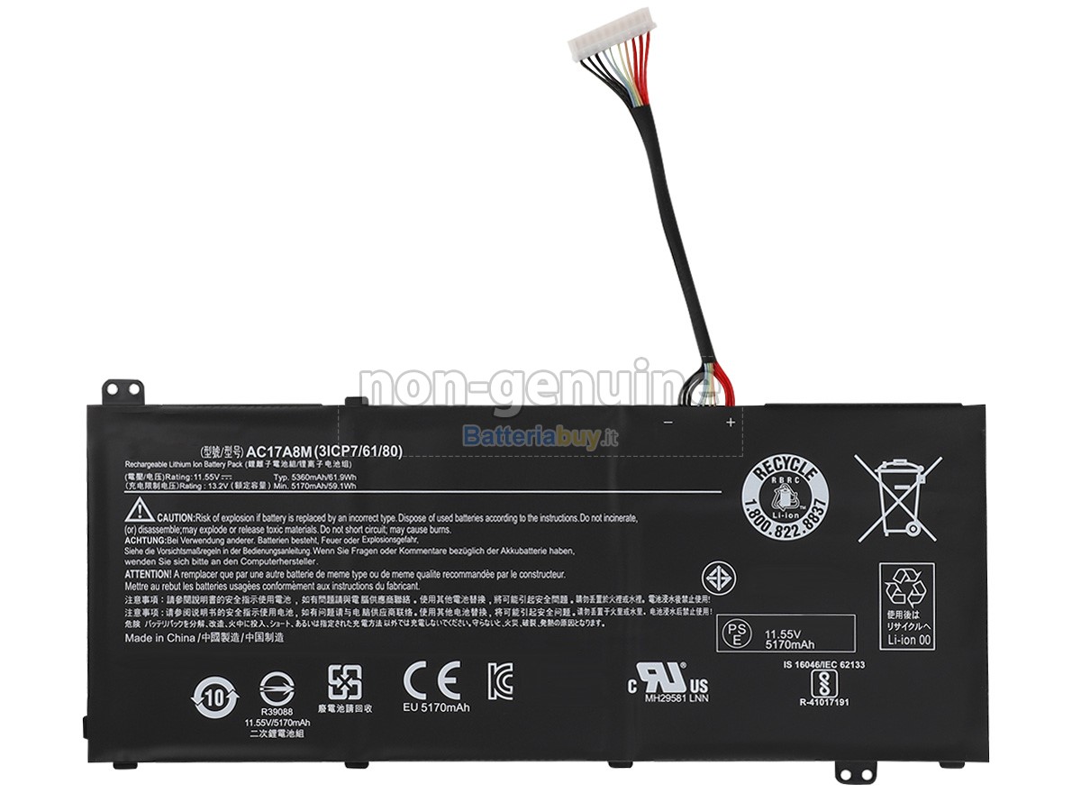 Batteria per Acer Aspire 5 A515-53G-5269