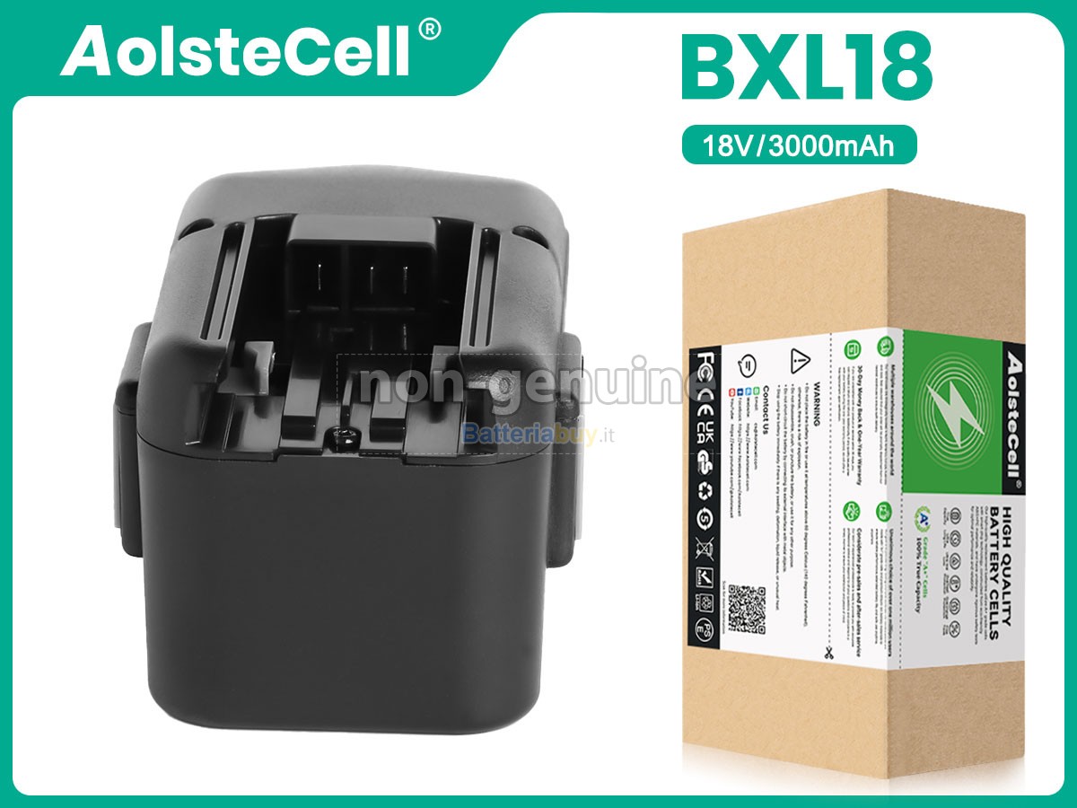 Batteria per AEG ALL 18 VOLT POWER PLUS DRIVER DRILLS