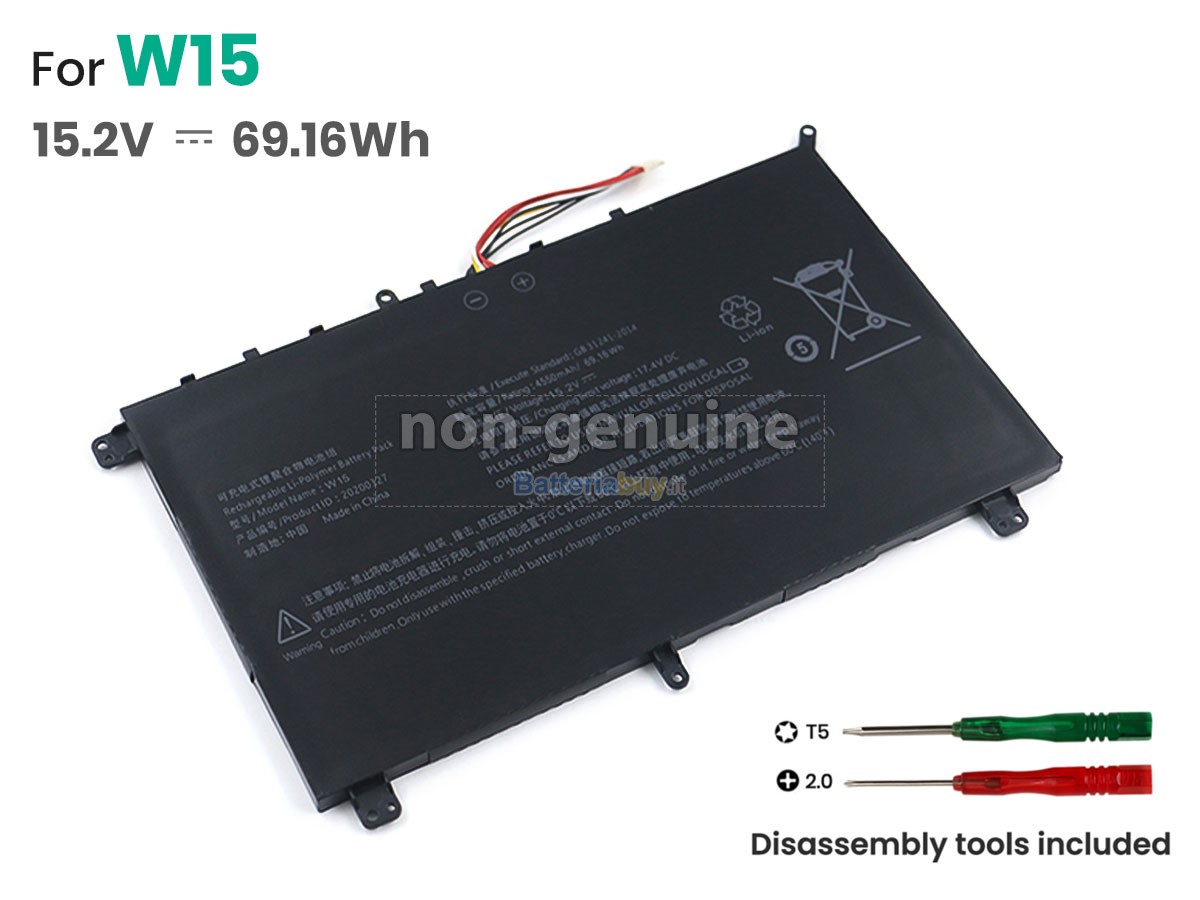 Batteria per Aierxuan 20200327