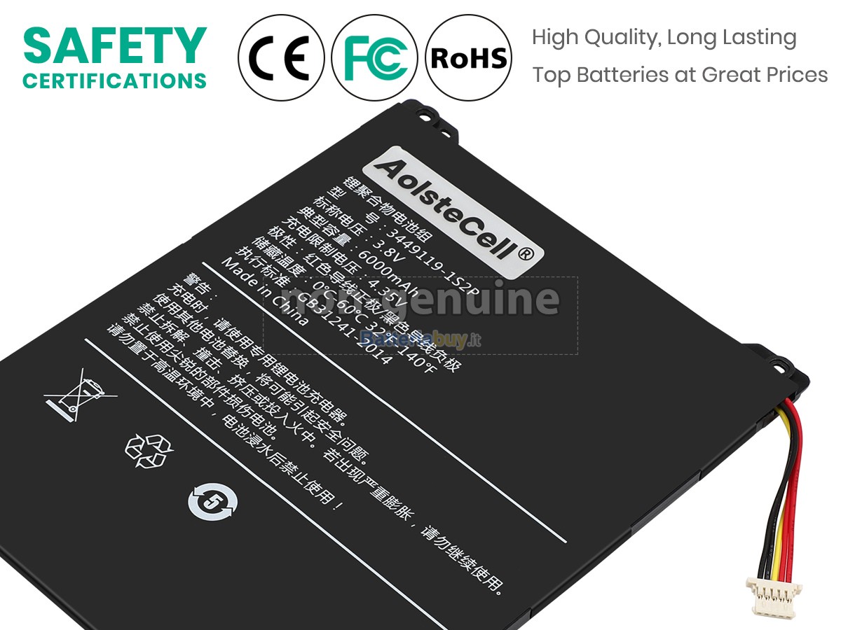 Batteria per Alldocube IPLAY 20