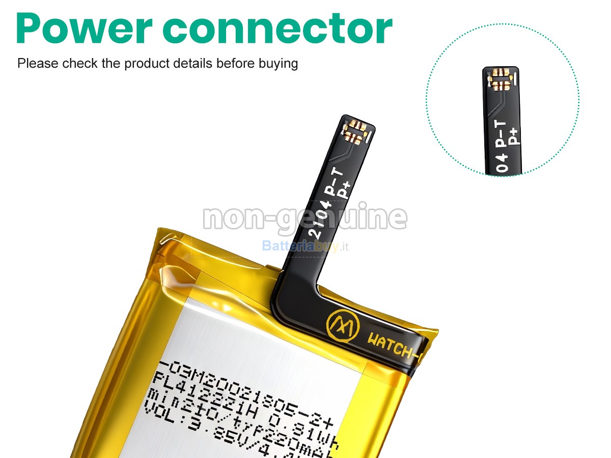 Batteria per Amazfit GTS