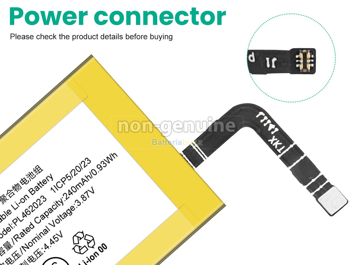 Batteria per Amazfit GTS 3 A2035