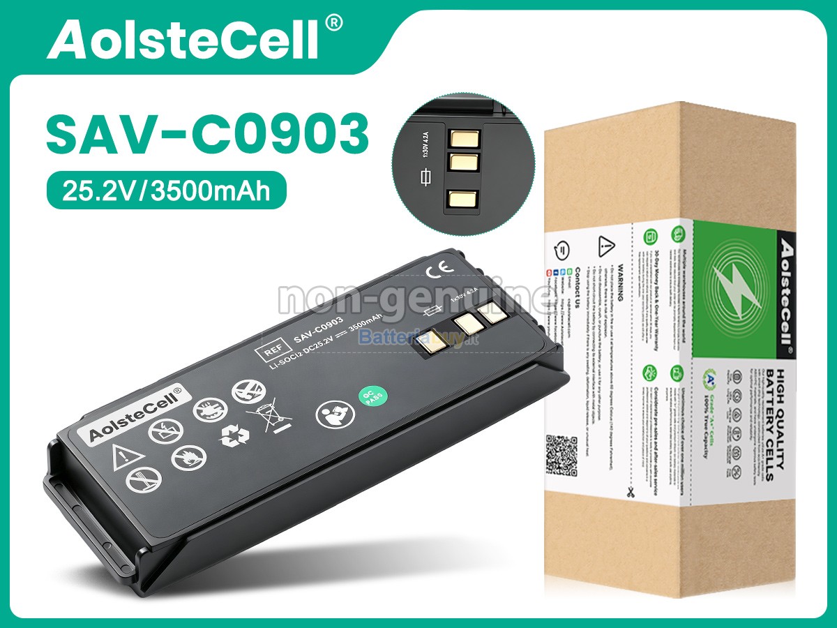 Batteria per AMI Italia SAVER ONE DEFIBRILLATOR