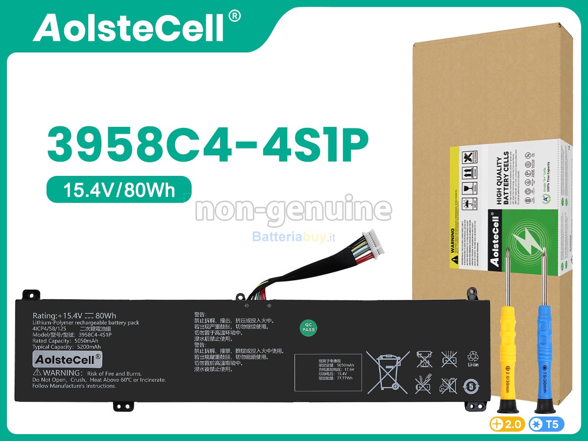 Batteria per AolsteCell 3958C4-4S1P