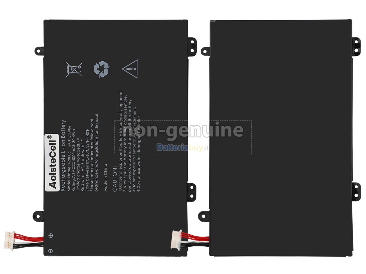 Batteria per AolsteCell 428086