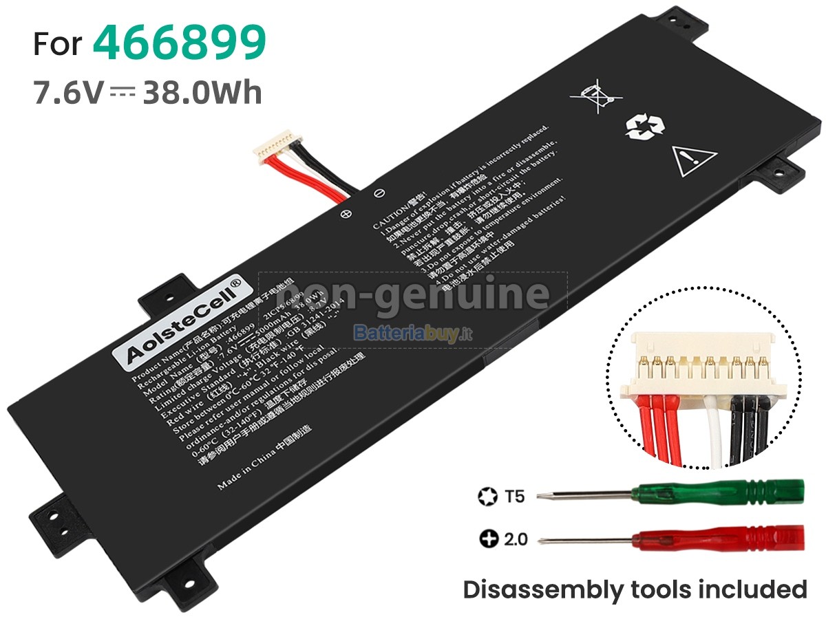Batteria per AolsteCell 466899