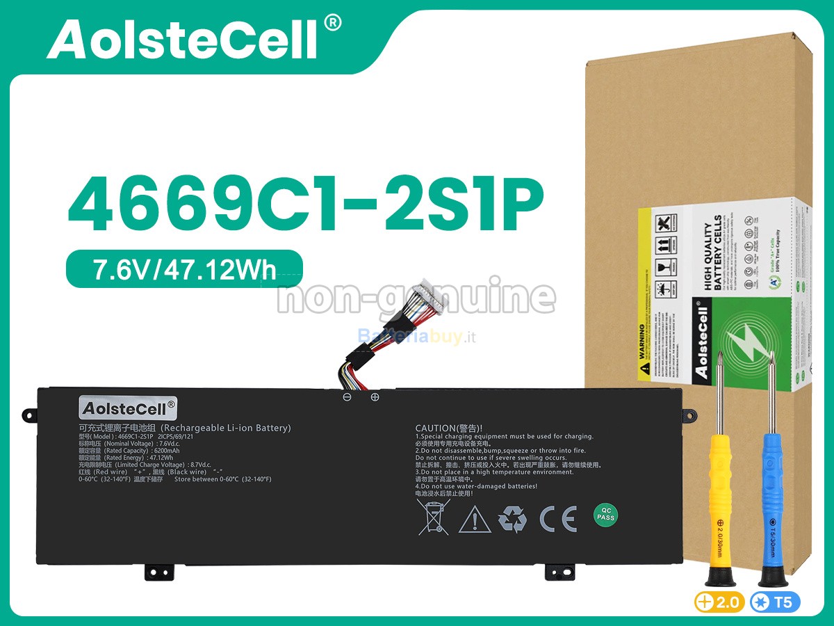 Batteria per AolsteCell 4669C1-2S1P