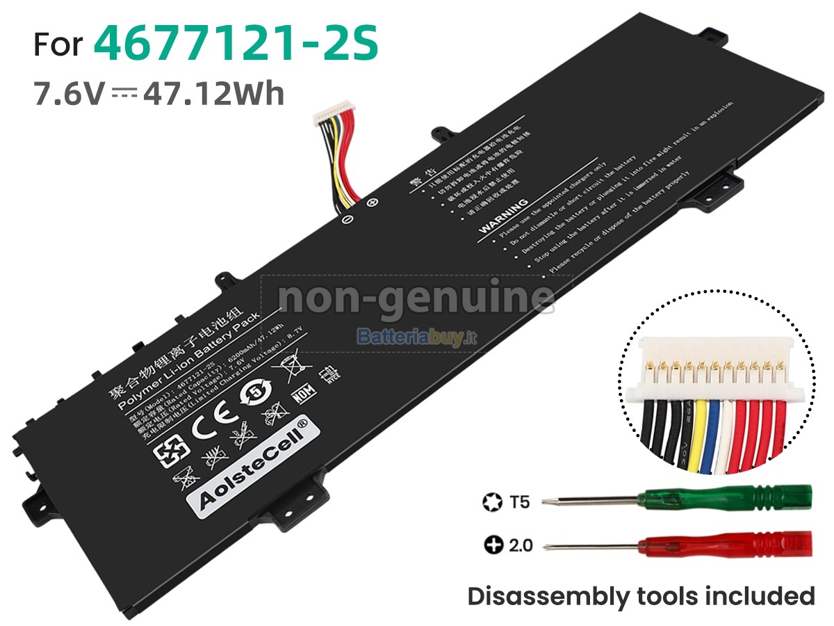 Batteria per AolsteCell 4677121-2S