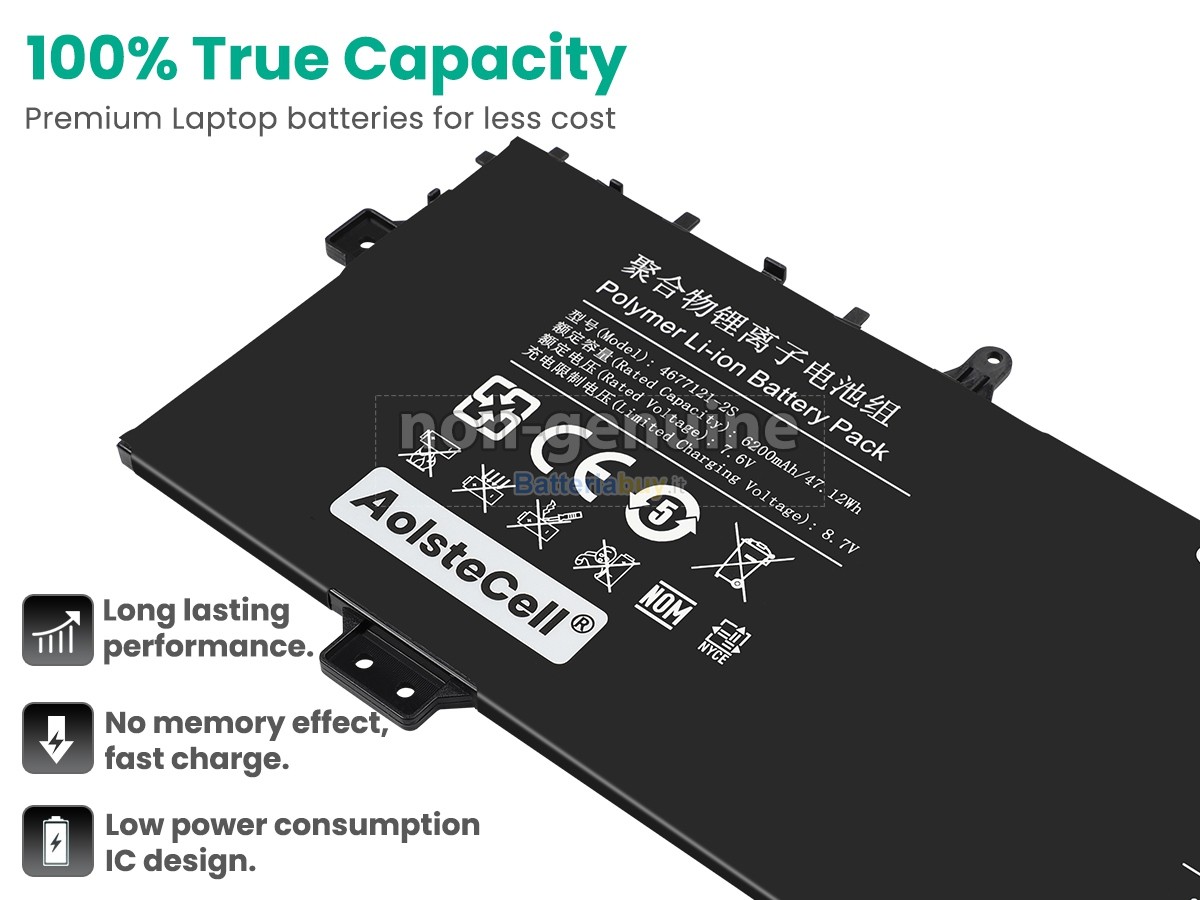 Batteria per AolsteCell 4677121-2S