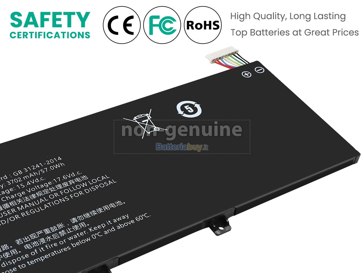 Batteria per AolsteCell 526762-4S