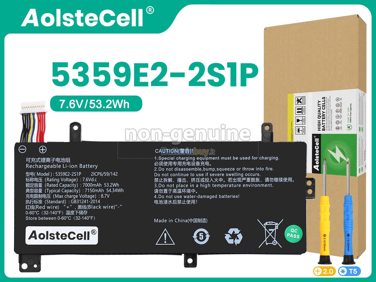 Batteria per AolsteCell 5359E2-2S1P