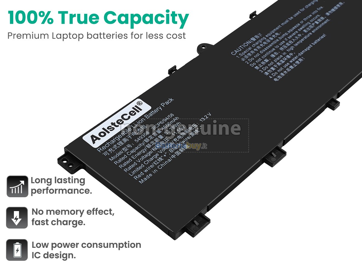 Batteria per AolsteCell 549358