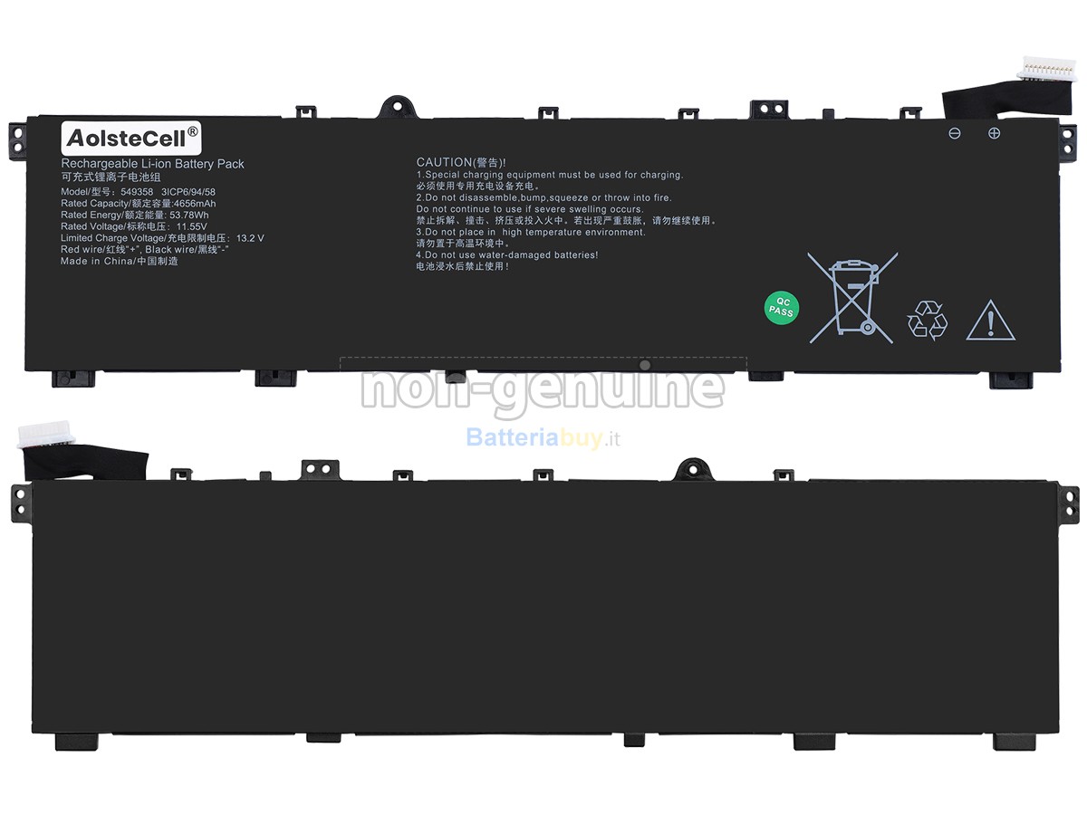 Batteria per AolsteCell 549358