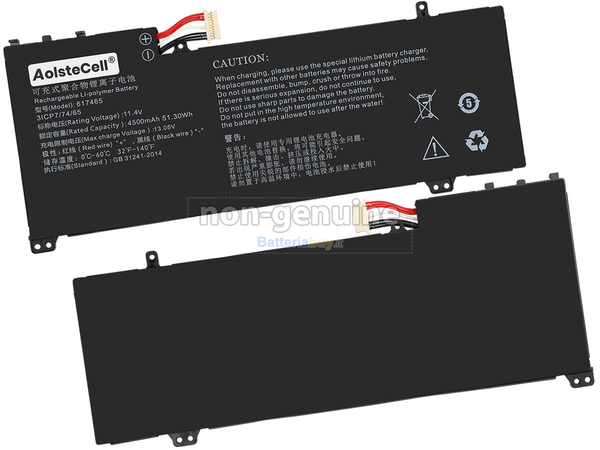 Batteria per AolsteCell 617465