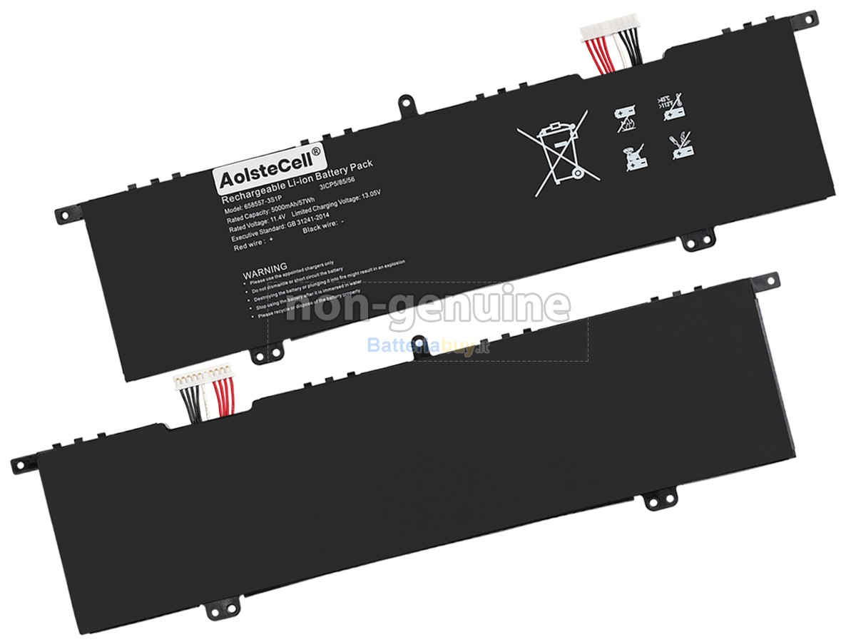 Batteria per AolsteCell 658557-3S1P
