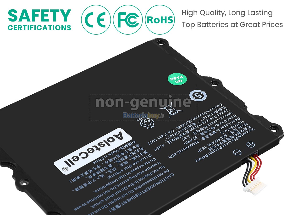 Batteria per AolsteCell AEC485494-1S2P