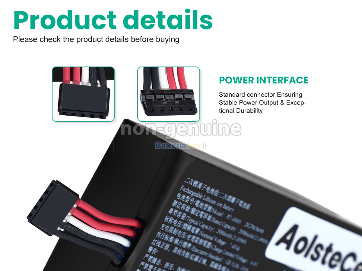 Batteria per AolsteCell BT-M005