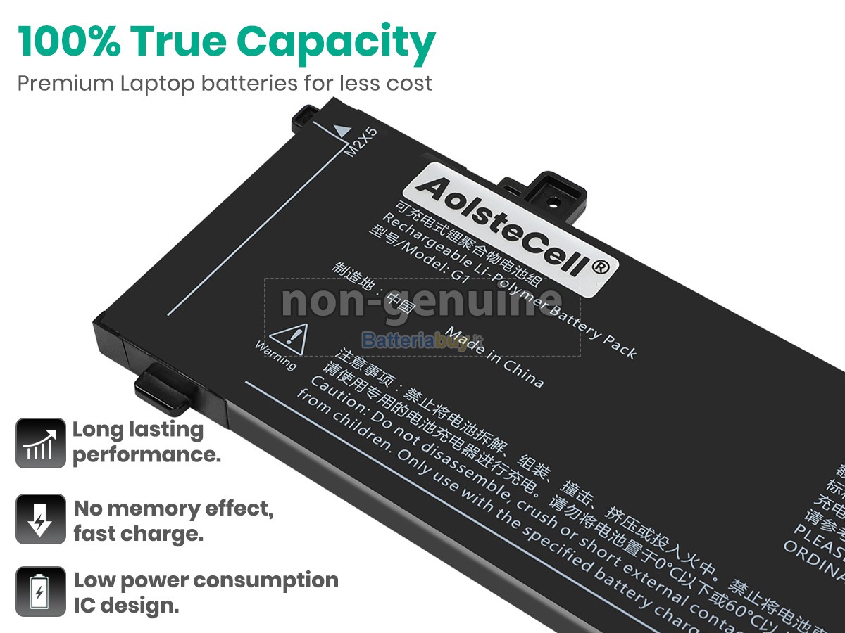 Batteria per AolsteCell G1