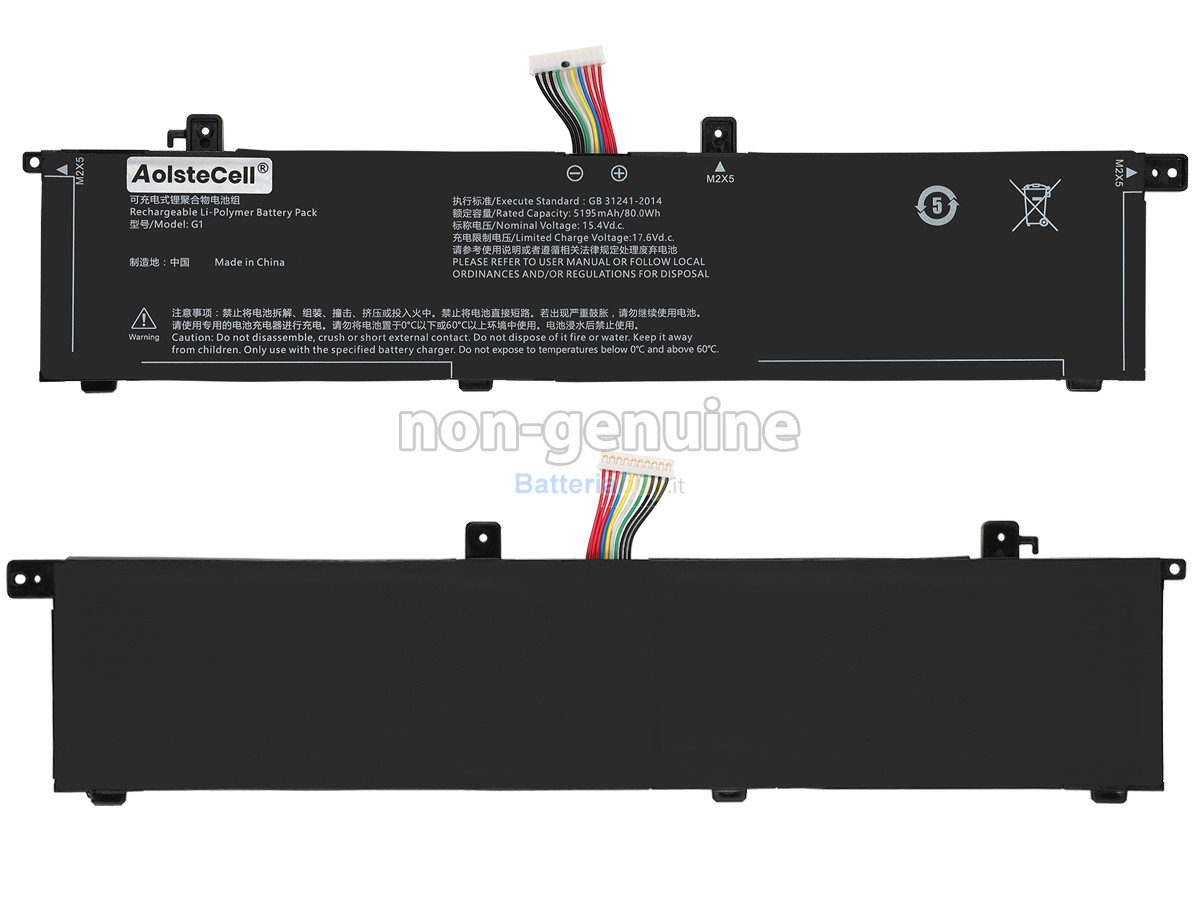 Batteria per AolsteCell G1