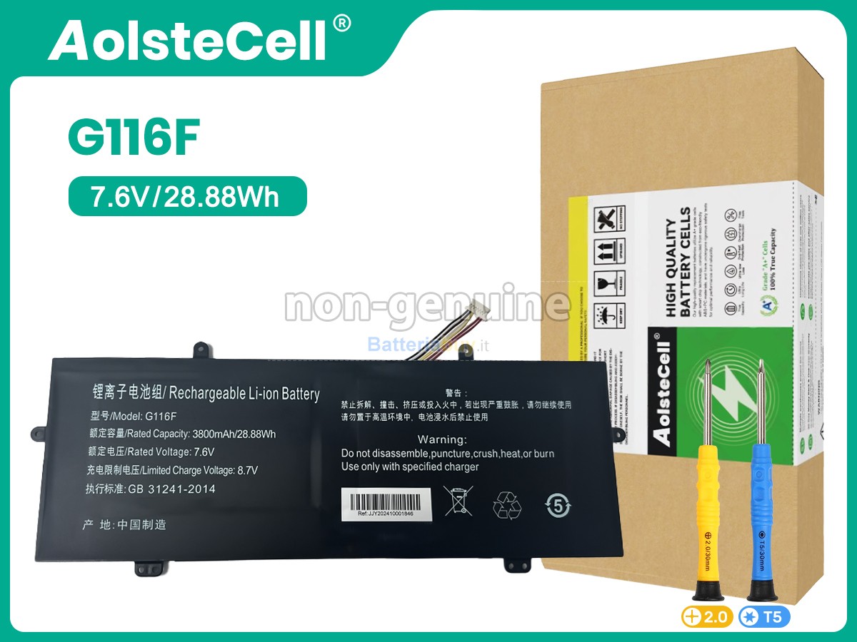 Batteria per AolsteCell G116F