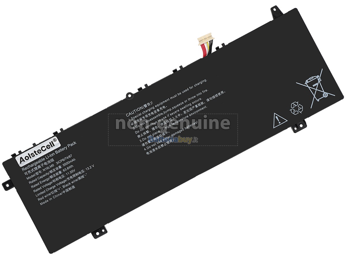 Batteria per AolsteCell N16LM0