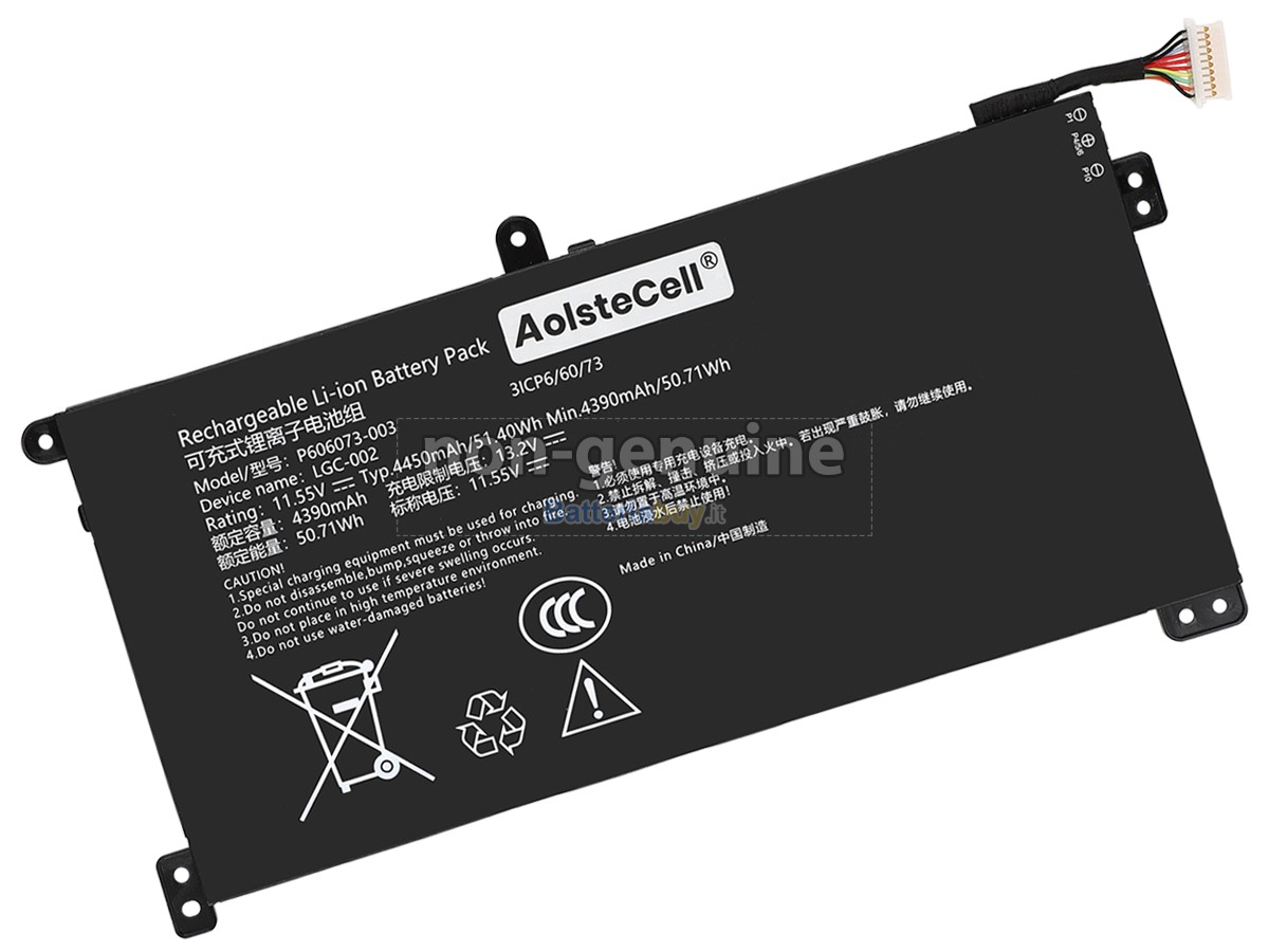 Batteria per AolsteCell P606073-003