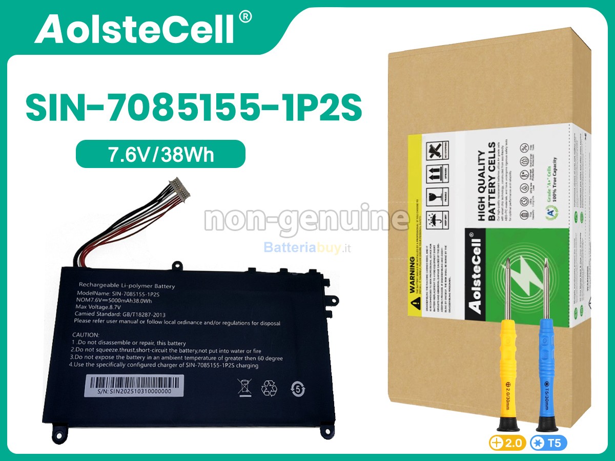 Batteria per AolsteCell 7085155