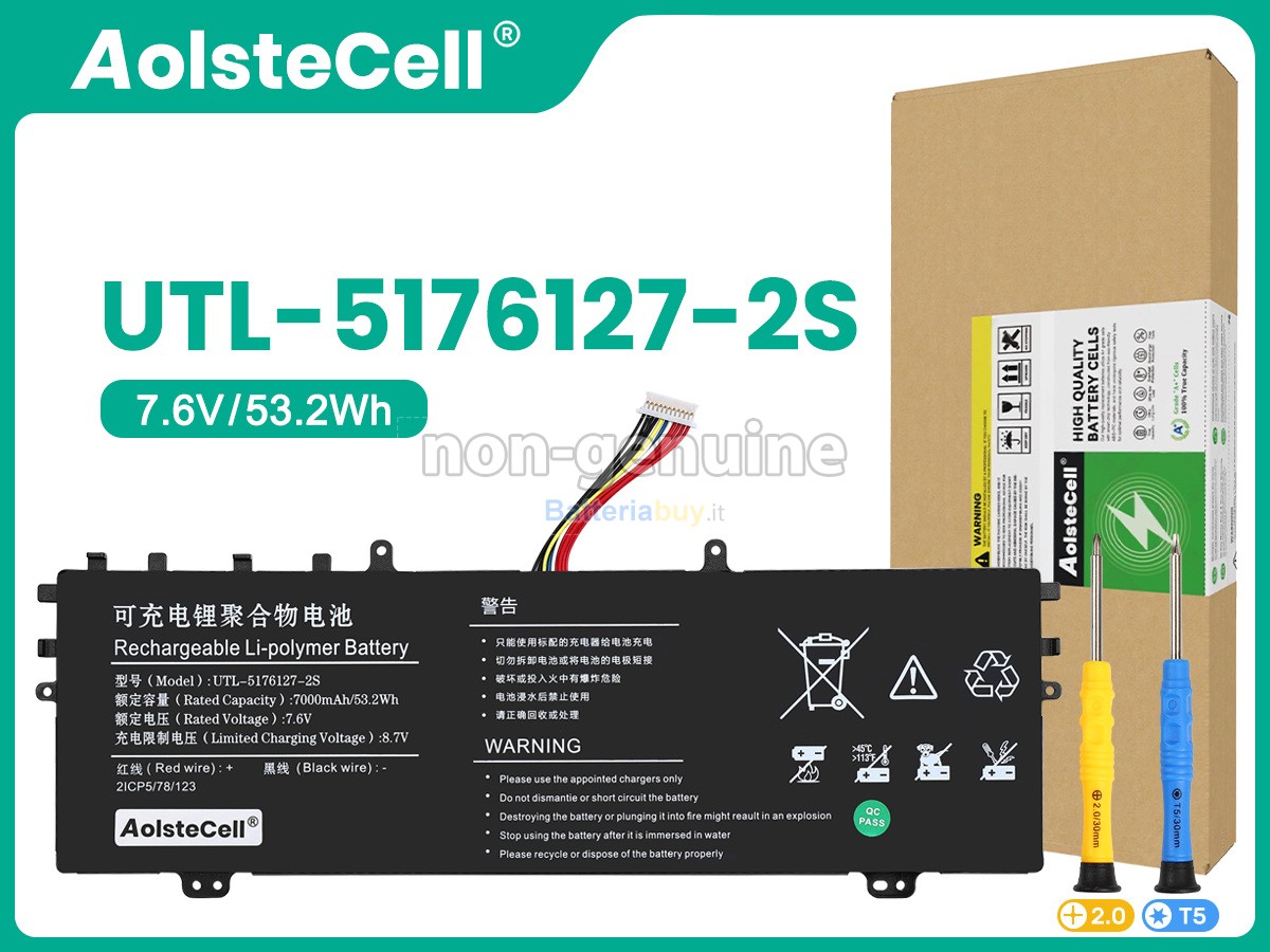 Batteria per AolsteCell UTL-5176127-2S