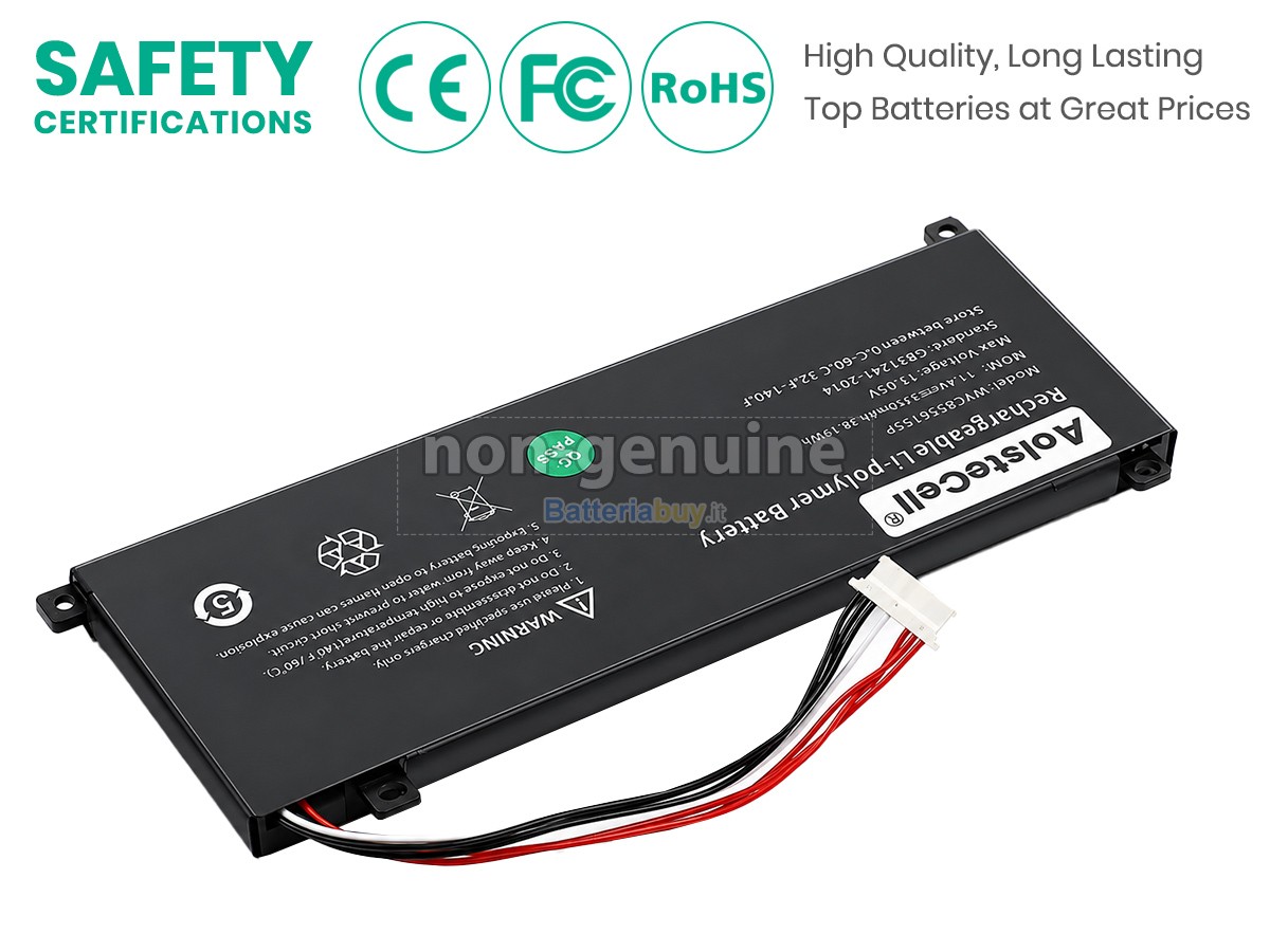 Batteria per AolsteCell WYC8556155P