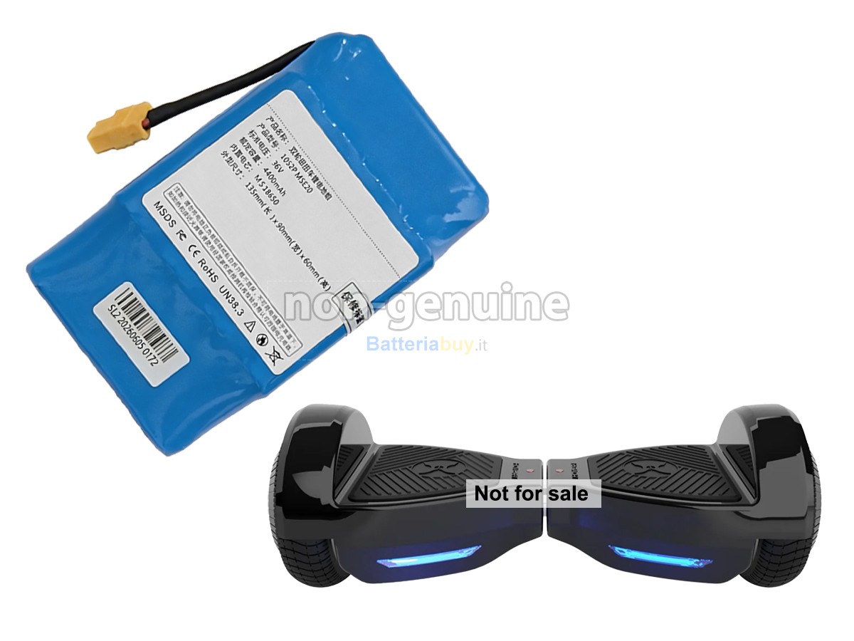 Batteria per AolsteCell 10S2P MSE20 36V 4400MAH XT60