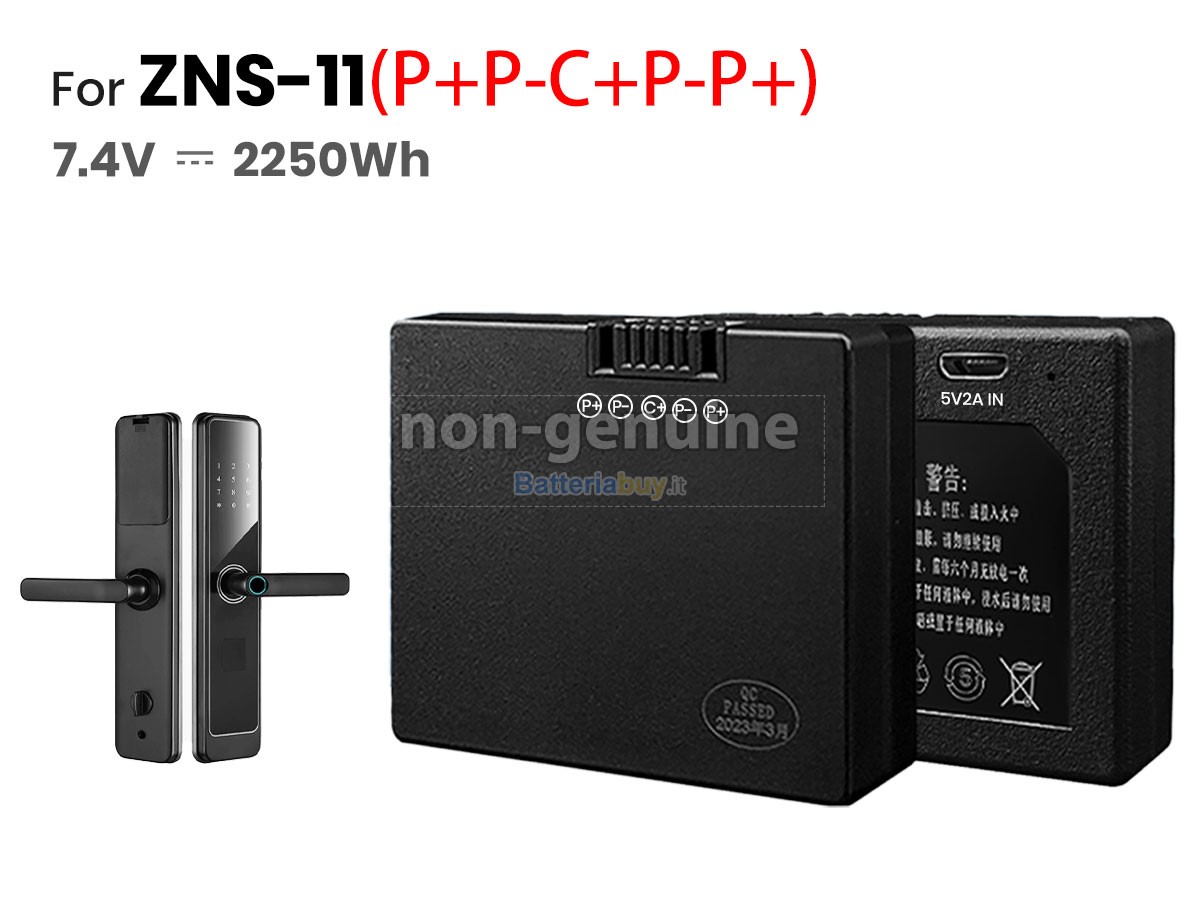 Batteria per AolsteCell ZNS-11