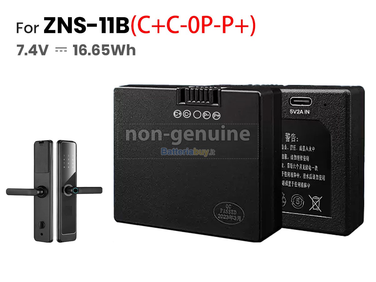 Batteria per AolsteCell ZNS-11B