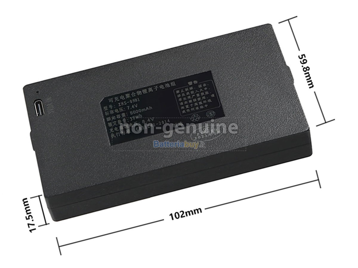 Batteria per AolsteCell HZ-ZWS-002