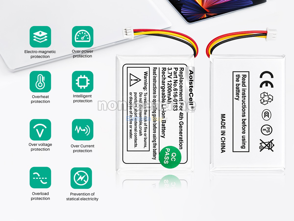 Batteria per Apple IPOD CLASSIC 4