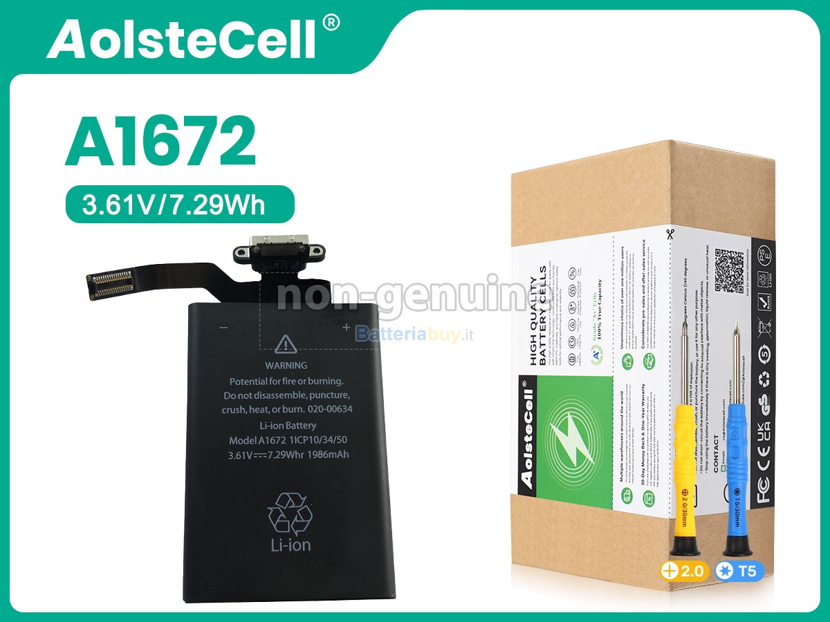 Batteria per Apple A1672