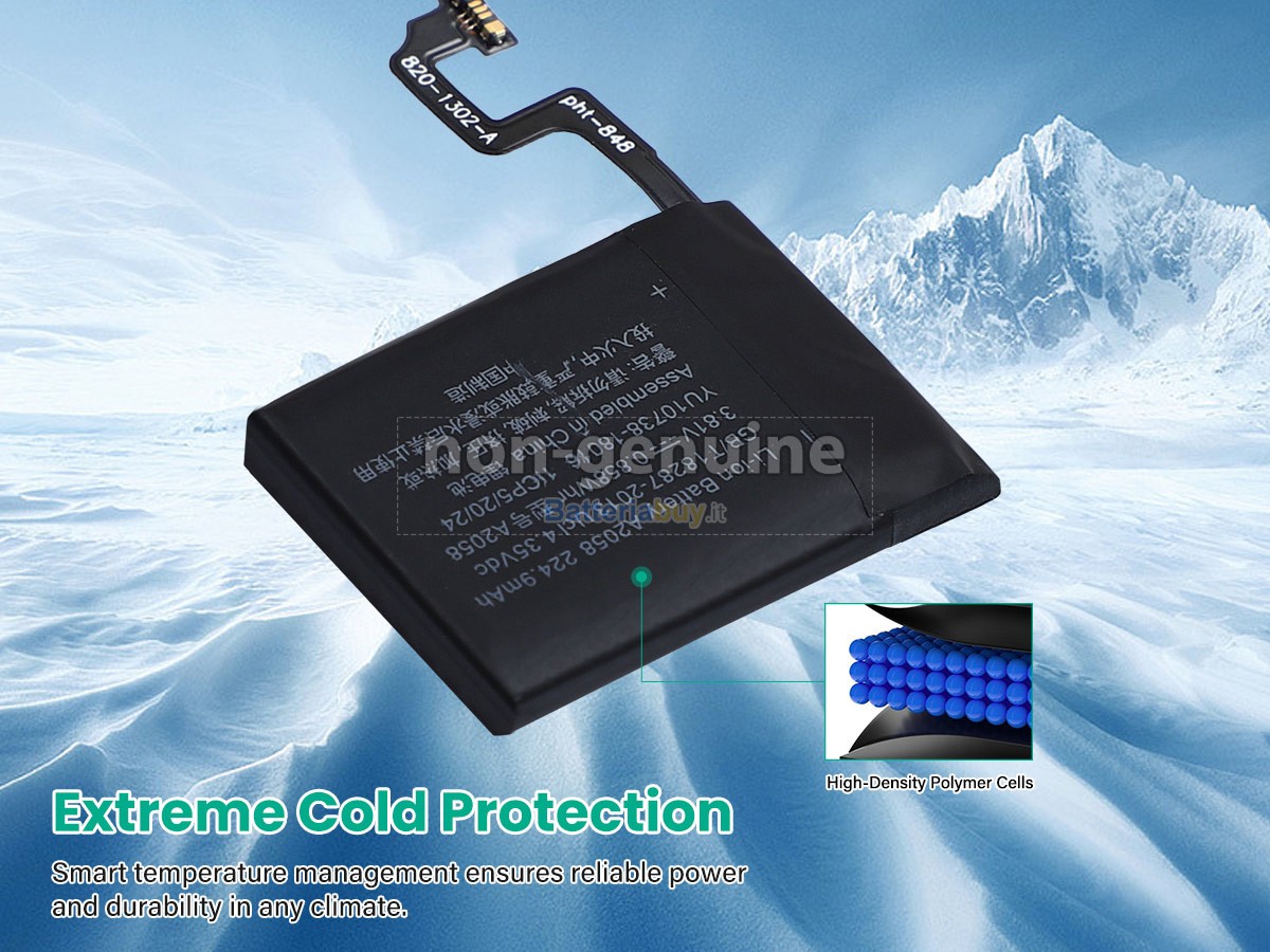 Batteria per Apple WATCH Series 4 NIKE+ LTE 40MM