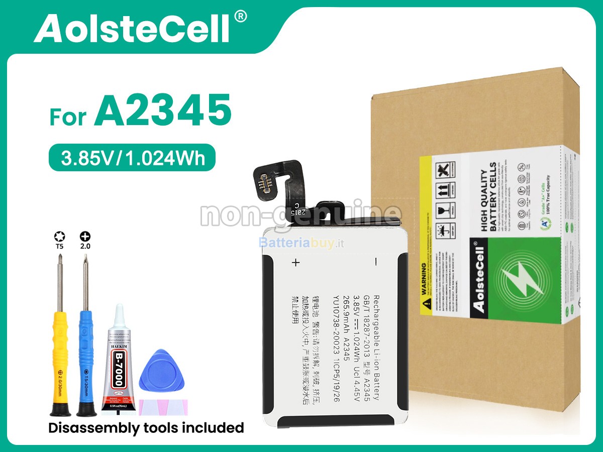 Batteria per Apple WATCH Series6 GPS +CELLULAR 40MM