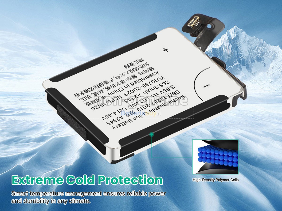 Batteria per Apple WATCH Series6 GPS +CELLULAR 40MM