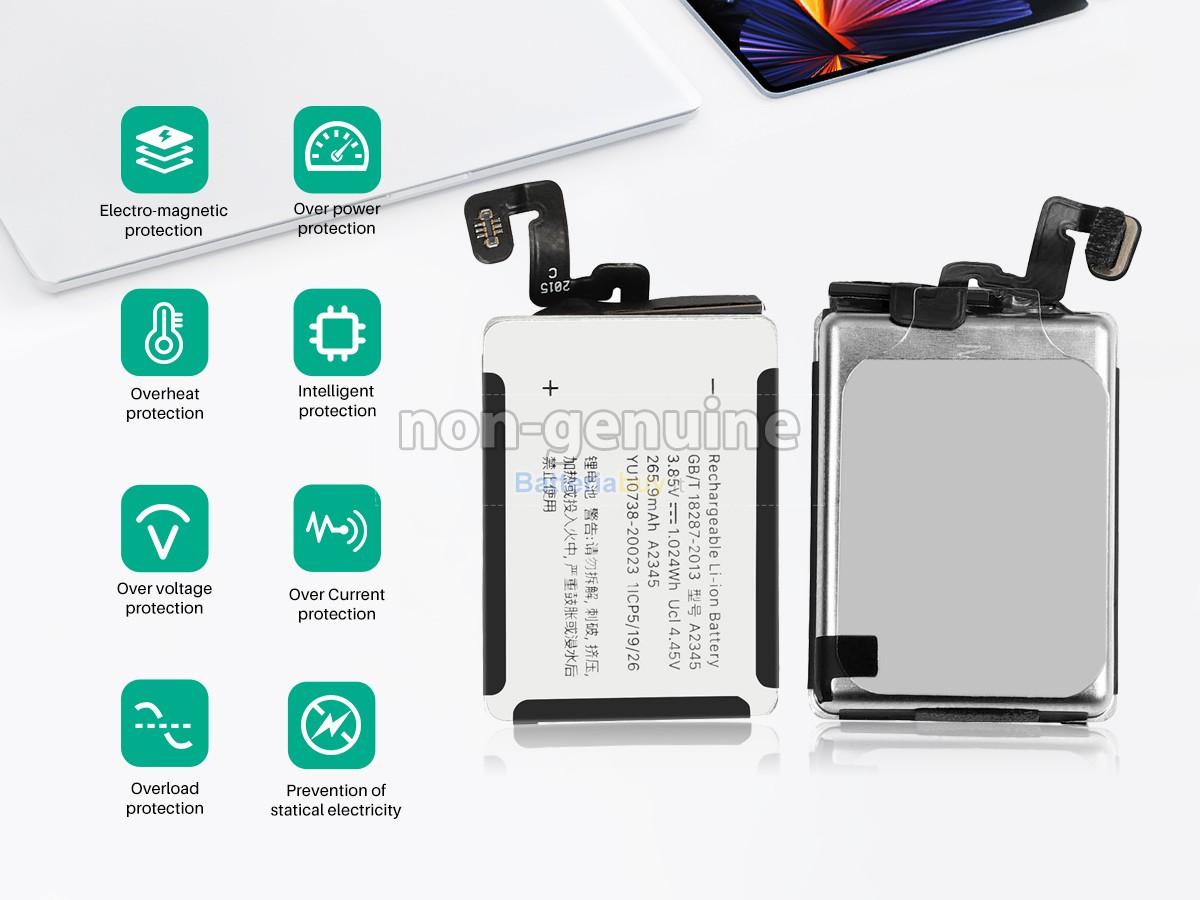 Batteria per Apple WATCH Series6 GPS +CELLULAR 40MM